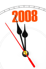 concept of New Year 2008