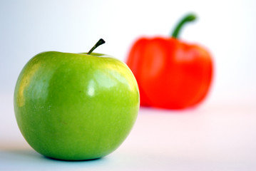 apple and paprika
