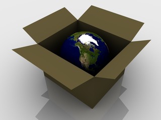 Planet Earth in a box