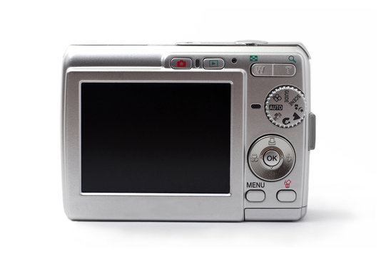 Fototapeta Rückseite einer Digital Kamera