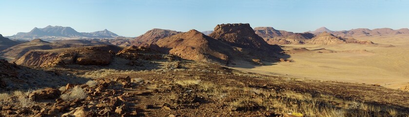Paysage rocheux du Damaraland - Namibie