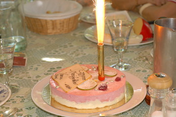 gateau d'anniversaire