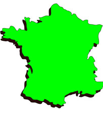 france metropolitaine (vecteur)