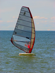 windsurfing