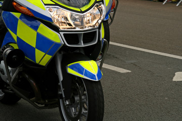 Fototapeta premium police bike