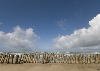 Fototapeta na wymiar plaża w Danii
