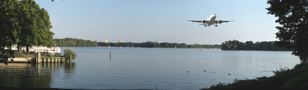 am Tegeler See / Panorama / Berlin