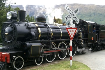 Fototapeta na wymiar Historyczny pociąg