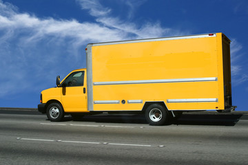 Put your ad on yellow truck