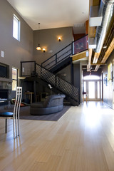 Modern tastefully decorated living room
