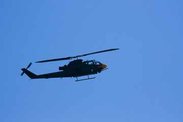 Attack Helicopter at the Airshow