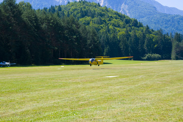 Ultralight Aircraft with pusher configuration propeller