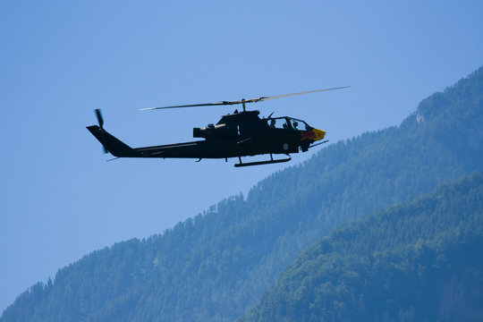 Attack Helicopter at the Airshow