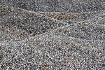 Sieved gravel