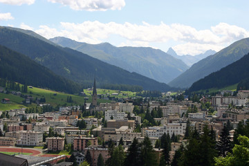 Fototapeta na wymiar Davos Platz