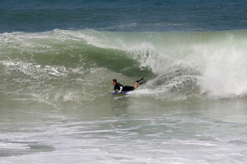 tube en bodyboard