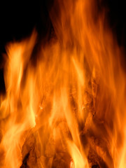 Flames or fire