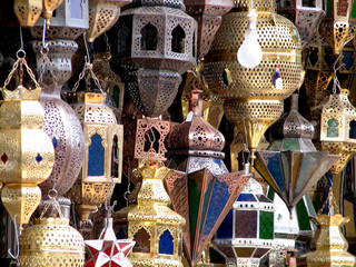 Orientalische Leuchten dicht an dich