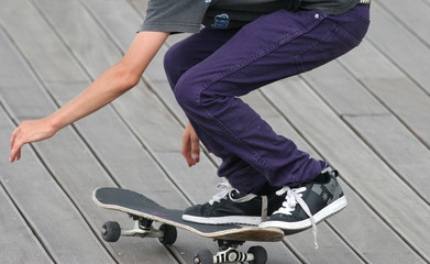 Plakat Skater w akcji