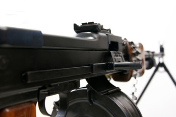 Right side appearance of the machine-gun RPD-44