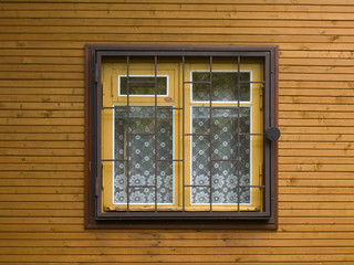 Window with a lattice