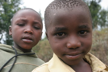 portraits d'enfants rwanda
