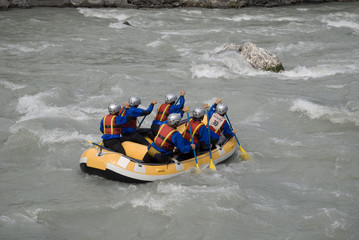 rafting