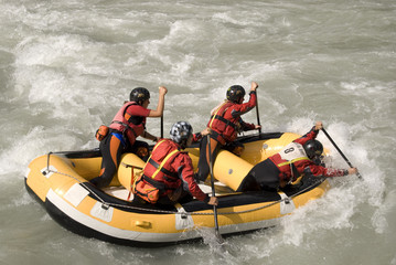 rafting