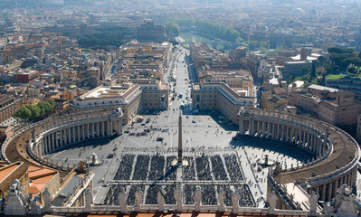 Saint Peter square, Vatican City