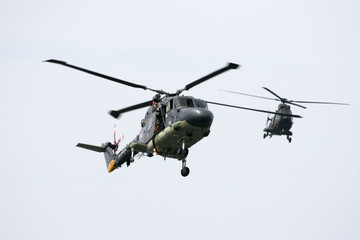 Fototapeta na wymiar Lynx i Eurocopter