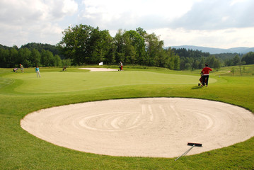 Golf - bunker