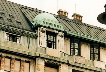 Fototapeta na wymiar Fassade Budapest