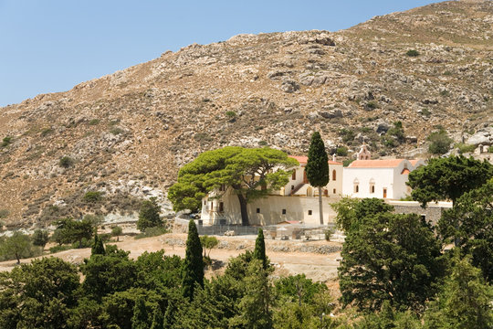 Photo of Prevelly monastery on Crete, Greece