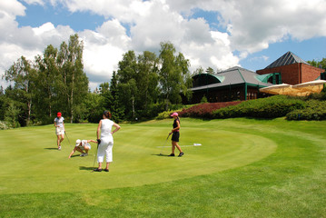 Obraz premium Golf in The Czech Republic