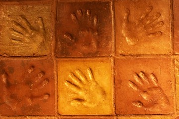 clay hands
