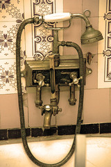 historischer Wasserhahn