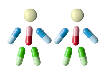 people pills icon