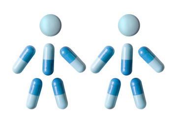 people pills icon