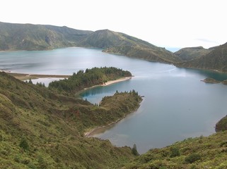Feuersee, Lagoa do fogo, Sao Miguel, Azoren