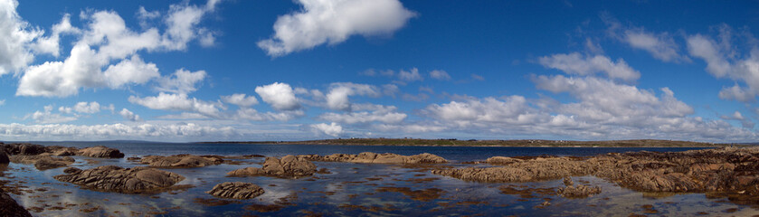 Panoramique dans le connemara