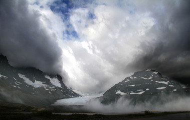 Athabasca Glacier Toe