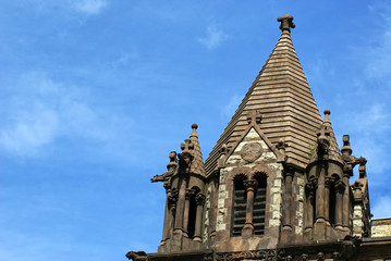 Fototapeta na wymiar trinity church bell tower