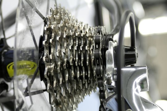 pignons et derailleur