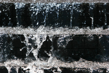 Obraz premium Garden waterfall