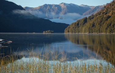 Einsame Seenlandschaft in Patagonien