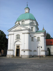 One of the churches in polish capital.