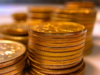 Gold coins