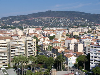 Fototapeta premium Vue générale de de cannes la Bocca