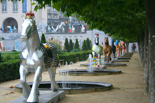 Horse Parade, 175 anniversary of Belgium, Brussel 2005