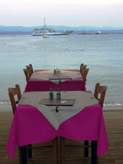 seaside dinner